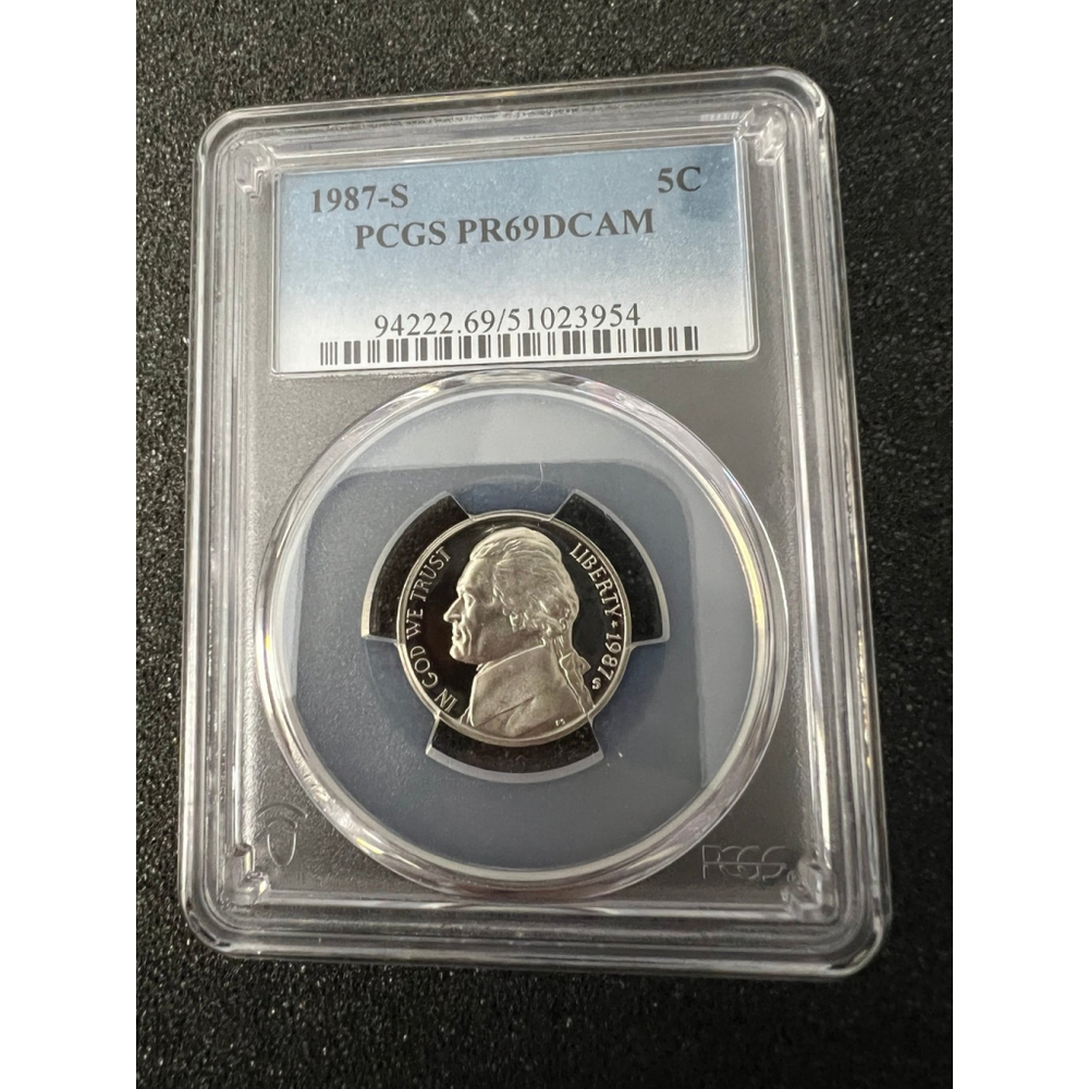 1987-S Jefferson Nickel